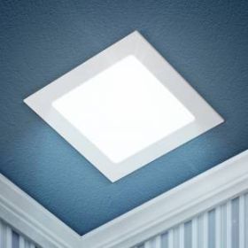 LED 2-24-6K Светильник ЭРА светодиодный квадратный LED 24W 220V 6500K (20/240) ‎