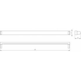 Светильник ЭРА SPO-801-0-001-060 IP20 под 1 светодиодную лампу T8 G13 LED 600мм ‎