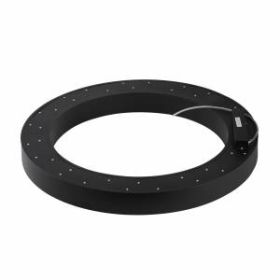Светильник светодиодный Geometria ЭРА Ring SPO-134-B-40K-056 56Вт 4000К 4200Лм IP40 800*800*80 черный подвесной ‎