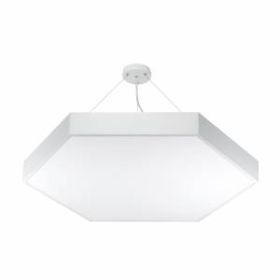 Светильник светодиодный Geometria ЭРА Hexagon SPO-121-W-40K-038 38Вт 4000К 4000Лм IP40 600*600*80 белый подвесной ‎