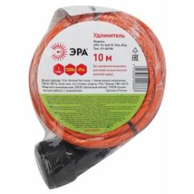 ЭРА Удлинитель силовой UPx-1e-3x0.75-10m-IP44 в бухте c/з 1 гн 10м ПВС 3х0.75 (15/360) ‎