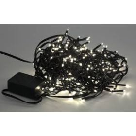ENIN - GW ЭРА Гирлянда LED Нить Мишура 3,9 м зеленый провод, теплый свет, 220V (24/576) ‎