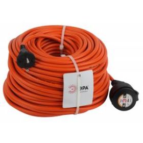 Удлинитель силовой ЭРА UPx-1-2x1.5-50m-IP44 в бухте, без заземления, длина провода 50м ‎