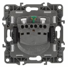 12-2101-01 ЭРА Розетка 2P+E Schuko, 16A-250В, IP20, Эра12, белый (10/100/2800) ‎