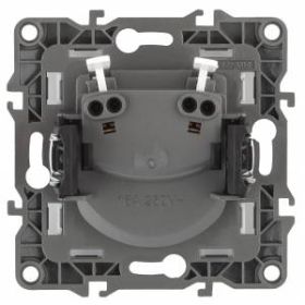 12-2105-14 ЭРА Розетка 2P, 16A-250В, IP20, Эра12, медь (10/100/3000) ‎