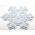 ENIOF-05 ЭРА Фигура LED Снежинка, 220V, IP44 (6/72) ‎