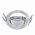 KL1A CH /1 Светильник ЭРА литой простой пов. MR16,12V/220V, 50W хром (100/2100) ‎