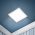 LED 6-18-4K Светильник ЭРА светодиодный квадратный NEW 18W 4000K d170 (20/600) ‎