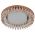 DK LD20 TEA/WH Светильник ЭРА декор cо светодиодной подсветкой Gx53, прозрачный (30/720) ‎