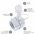 Трековый светильник однофазный ЭРА TR10-GU10 WH MR16 белый ‎