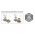 11-2208-01 ЭРА Розетка 3х2P+E Schuko, 16A-250В, IP20, ОУ, Эра Эксперт, белый (6/60/1200) ‎