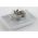 1-210-01 Intro Розетка 2х2P+E Schuko с крышкой штор., 16А-250В, IP20, СУ, IP44, Plano, белый (10/100/1500) ‎