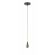 PL13 E27 - 7 BR Подсветка ЭРА Накладной, цоколь Е27, провод 1 м, цвет медь (60/360) ‎