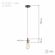 PL13 E27 - 7 BR Подсветка ЭРА Накладной, цоколь Е27, провод 1 м, цвет медь (60/360) ‎