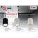 OL1 GU10 BK/CH Подсветка ЭРА накладной, GU10, D80*100мм, черный/хром (50/900) ‎