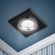 DK8 CH/BK Светильник ЭРА декор стекло квадрат MR16,12V/220V, 50W, хром/черный (50/2100) ‎