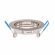 KL1 CH Светильник ЭРА литой простой MR16,12V, 50W хром (100/3000) ‎