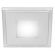 LED 4-6 BL Светильник ЭРА светодиодный квадратный c cиней подсветкой LED 6W 220V 4000K (40/960) ‎