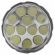 TM12 Фонарь Трофи 12xLED, алюм, 3хААА, карт (60/360/5400) ‎
