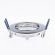 KL1A CH /1 Светильник ЭРА литой простой пов. MR16,12V/220V, 50W хром (100/2100) ‎