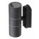 WL28 BK Подсветка ЭРА Декоративная подсветка 2*GU10 MAX35W IP54 черный (20/540) ‎