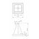 Светильник светодиодный Geometria ЭРА Quadro SPO-161-B-40K-060 60Вт 4000К 5500Лм IP40 600*600*80 черный подвесной ‎