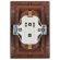 1-205-10 Intro Розетка 2X2P+E Schuko, 16А-250В, IP20, СУ, Plano, венге (10/100/1200) ‎